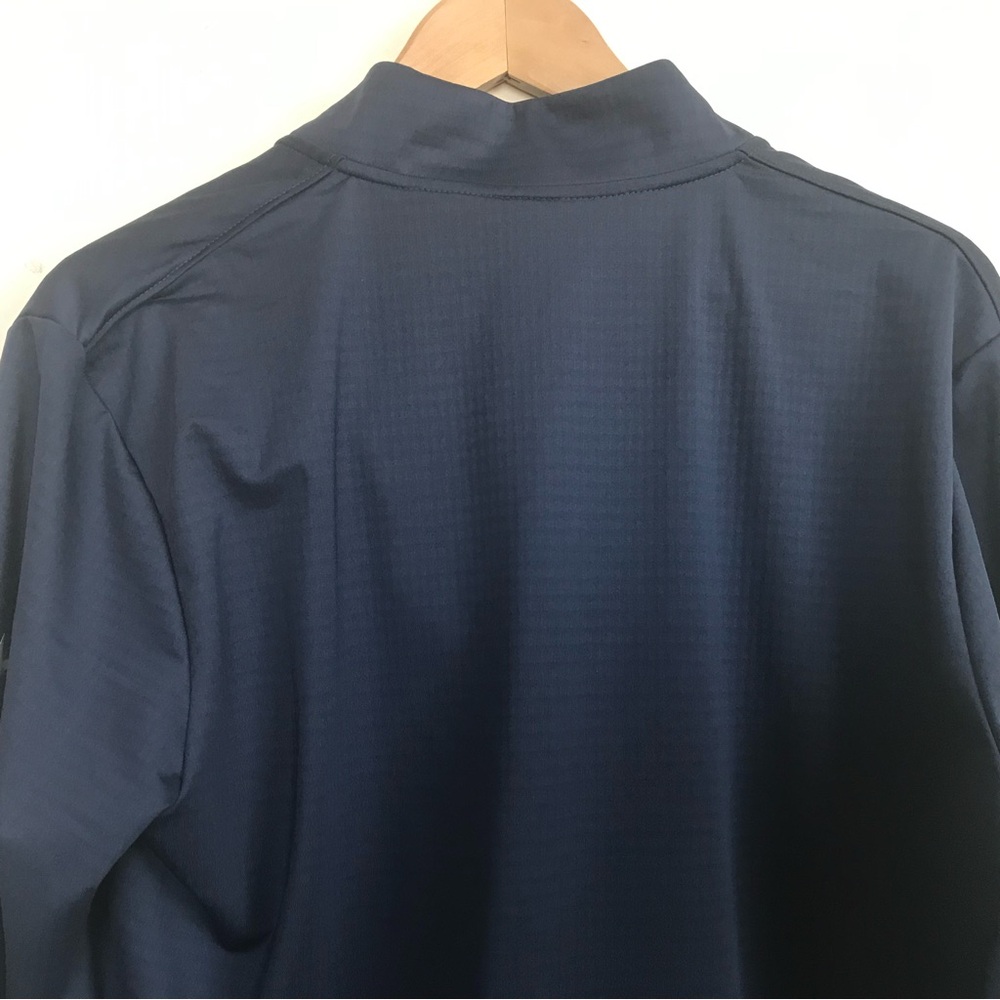 NEW Nike Dri-FIT Golf Logo Pullover 1/4 Zip Mens Size Medium Blue FD5837-410 - Picture 6 of 7